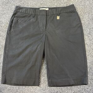 Womens Michael Kors City Shorts Size 10 Black